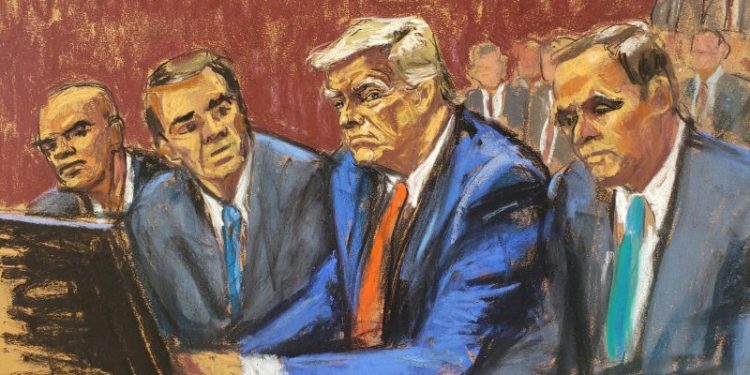 A fifth of Republicans think their 2024 front-runner broke the law