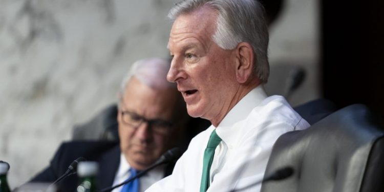 Biden escalates clash with Tuberville over military vacancies