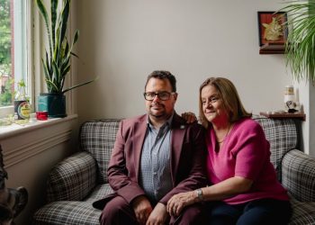 She was a GOP congresswoman. Her son is a transgender activist.