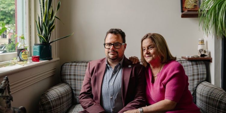 She was a GOP congresswoman. Her son is a transgender activist.