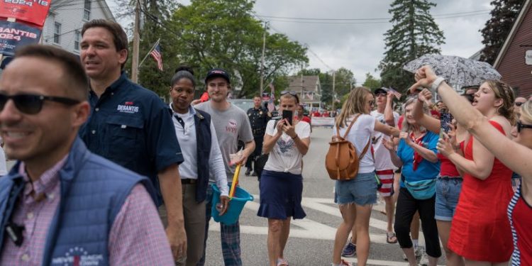 In new state polling, Ron DeSantis falls back into the 2024 pack