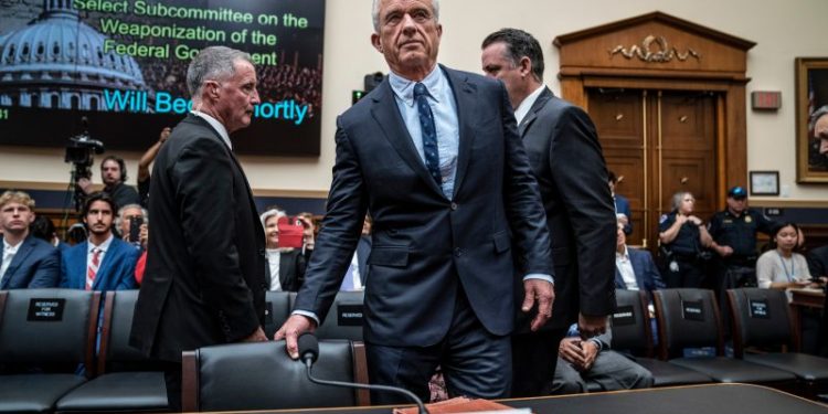 As Republicans elevate Robert Kennedy Jr., his polls sour