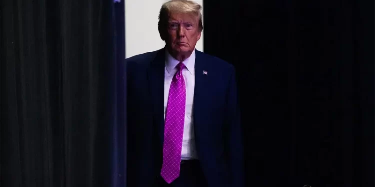 Trump vows to run for president from prison if convicted and sentenced on criminal charges