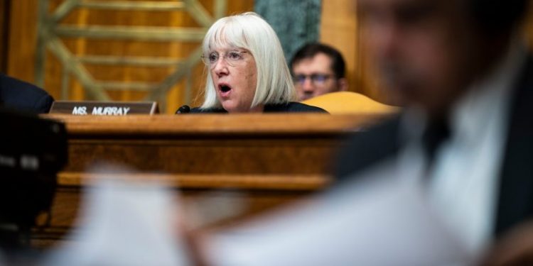 Patty Murray leads Democrats’ charge toward funding showdown with House GOP