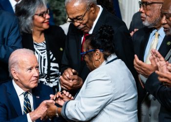 In fight to lead America’s future, battle rages over its racial past