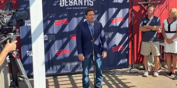 Florida Gov. Ron DeSantis targets former President Donald Trump for ‘not following through’ on promises