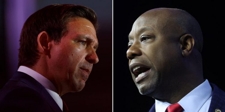 DeSantis hits back at ‘DC Republican’ Tim Scott over Florida slavery curriculum: ‘Speak the truth’