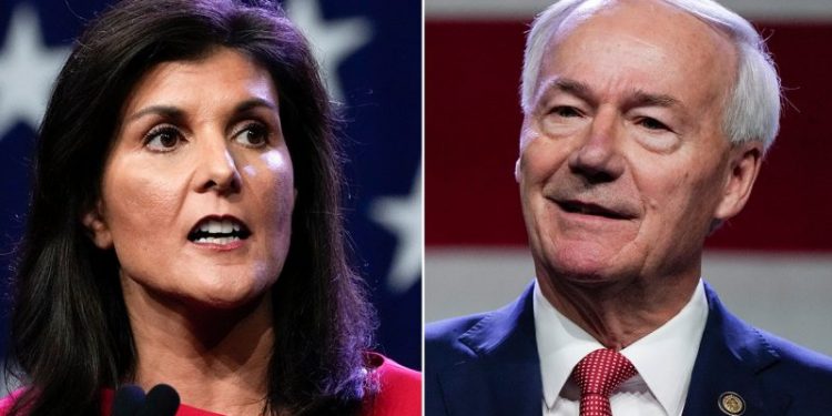 2024 GOP candidates Haley, Hutchinson split on discussing Trump pardon during presidential campaign