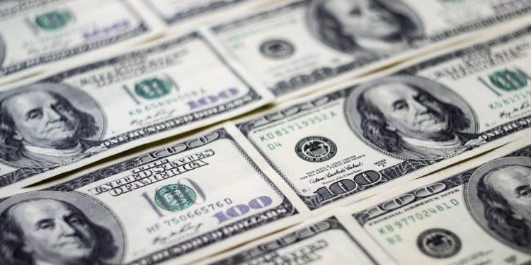 The dollar index with bullish consolidation rises to 101.00