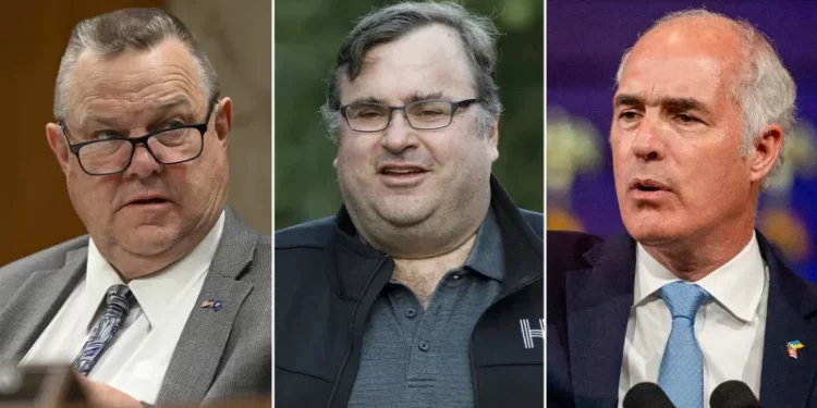 Billionaire who visited Epstein island pours thousands into coffers of vulnerable Dem Senate races