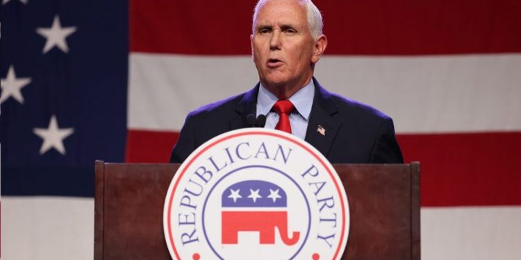 Pence announces he’s reached donor threshold to qualify for first Republican presidential debate