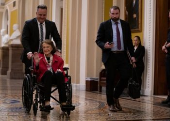 Feinstein taken to hospital after fall at home, office says