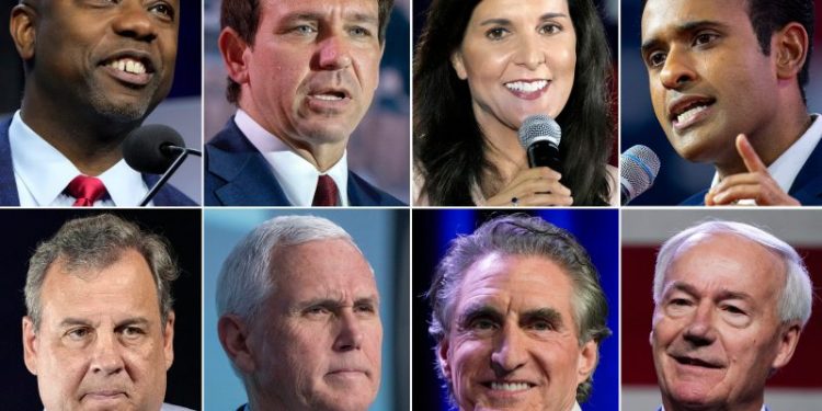 8 presidential candidates qualify for Wednesday’s first Republican debate