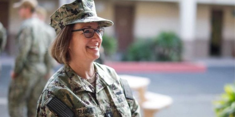 First woman to lead Navy takes over in acting capacity as Senate confirmation battle drags on