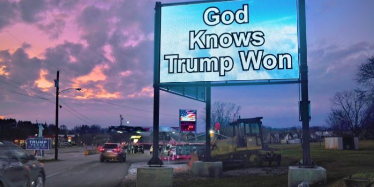 Luckily for him, Trump doesn’t need to prove there was election fraud