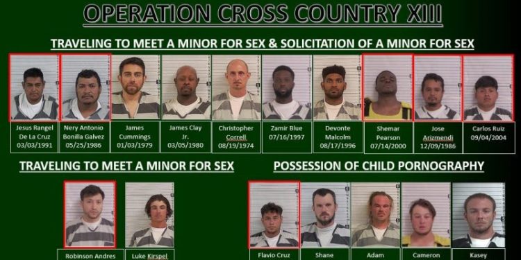 Florida sting targeting child sex exploitation finds nearly 40% of arrestees in US illegally