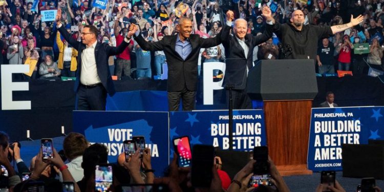 Obama warns of Trump’s political strengths in private talk with Biden