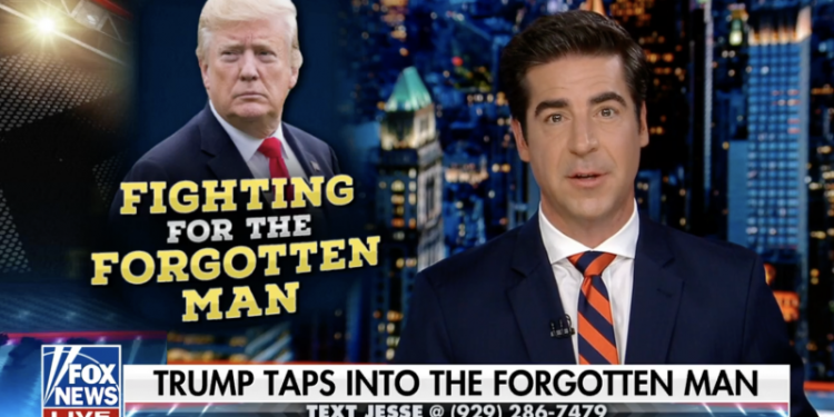 Jesse Watters tells Fox viewers about systemic oppression of Black people