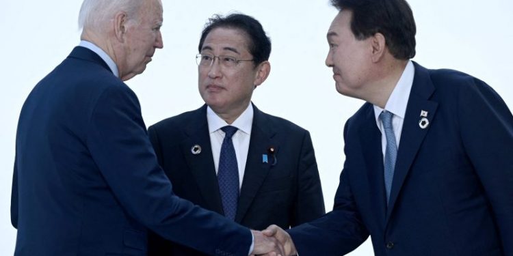 At summit with Japan and South Korea, ‘Bidenomics’ brings promise and peril