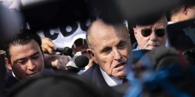 Judge rules Giuliani defamed Georgia election workers, orders sanctions