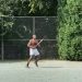 Vivek Ramaswamy preps for upcoming Republican debate with shirtless tennis