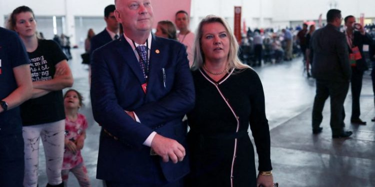 GOP lawmaker warns of ‘civil war’ at fundraiser for indicted Trump electors