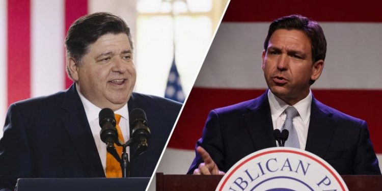 Illinois Gov. Pritzker says DeSantis ‘isn’t smart enough to be president’