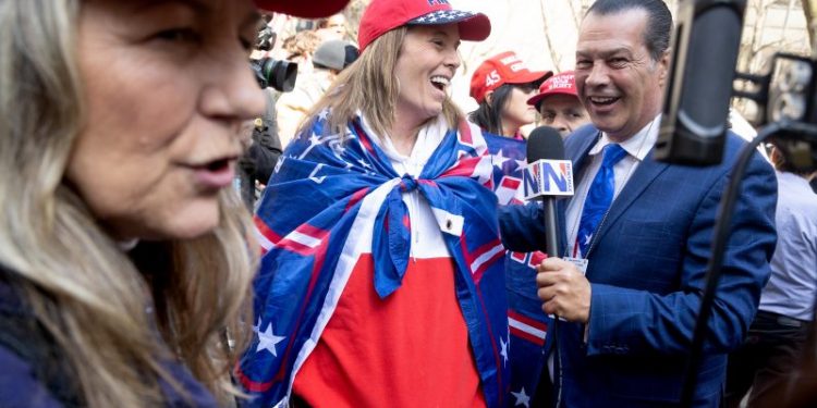 Fox News viewers love Trump. Newsmax viewers idolize him.