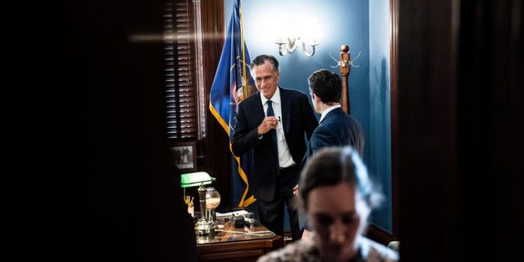 Mitt Romney says he will not seek a second term in the Senate