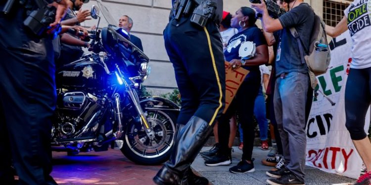 Atlanta ‘Cop City’ protesters indicted under law used to target mob bosses