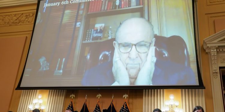 What was Giuliani allegedly hiding?