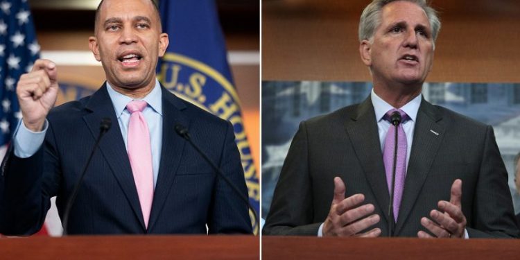 House Dem Leader Jeffries floats end-run around McCarthy to avert government shutdown