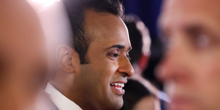 Vivek Ramaswamy wasn’t in Model U.N., but he’s got that ‘power del’ vibe