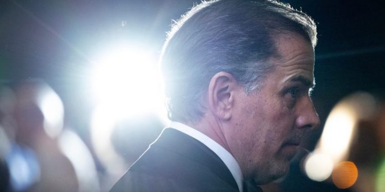 The media-elite narrative about Hunter Biden sits on the right