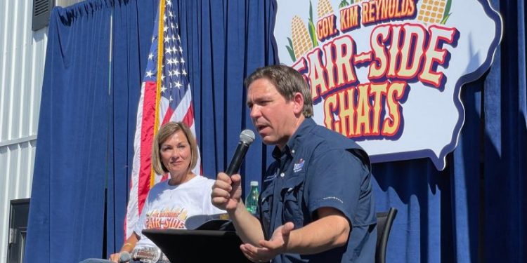 GOP presidential battle in the first caucus state heats up