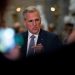 Bending to right, McCarthy pushes safety net cuts in shutdown battle