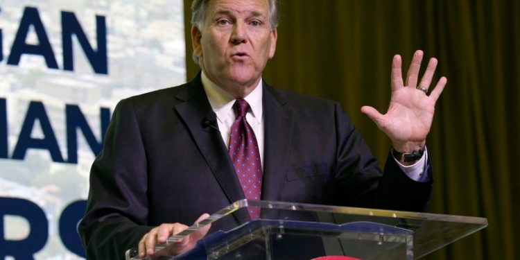 Former GOP representative Mike Rogers launches Senate campaign in Michigan