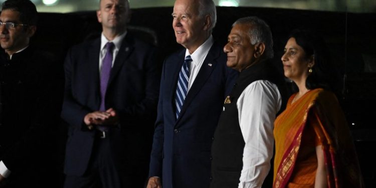 Biden arrives in New Delhi hoping to boost U.S.-India alliance