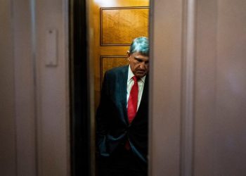 In private meetings, Manchin grapples with his political future