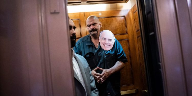 John Fetterman would be particularly hard to body-double