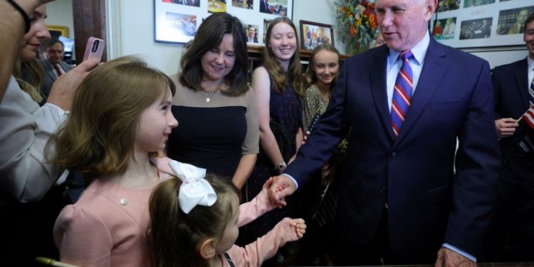 Pence campaign sputters amid money troubles, staff cuts and low enthusiasm