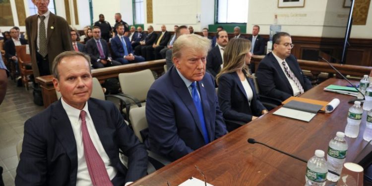 Trump’s understandable surprise at seeing his company in court