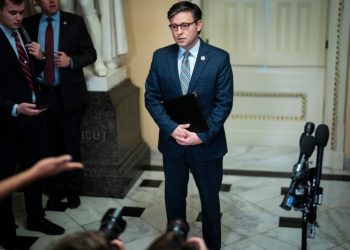 Mike Johnson points to a Biden impeachment, even if the facts do not