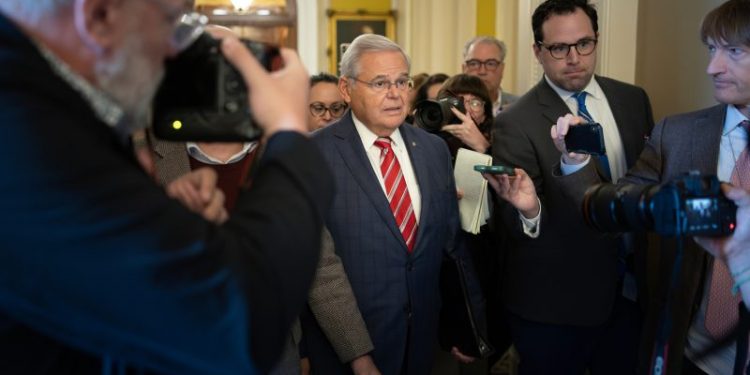 Under indictment, Sen. Menendez won’t attend classified briefing on Israel