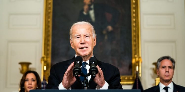 Biden decries ‘evil’ Hamas attack, says Americans being held hostage