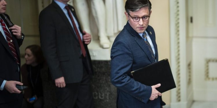 House Speaker Mike Johnson used faith in campaign against gay rights