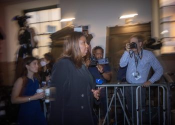 Judge issues gag order in fraud case after Trump assails staffer on social media