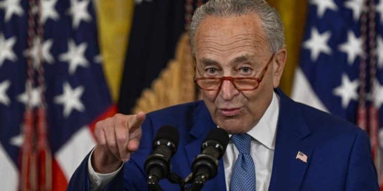 Schumer responds to calls for Trump to be speaker of House: ‘No thanks, we’re good’