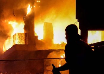 Lebanese protesters gather near U.S. embassy in Beirut after Gaza hospital hit by rocket: Reports