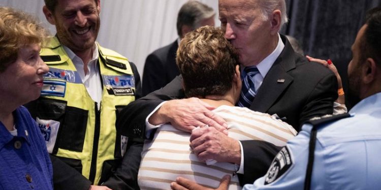 Biden, in Israel, hits notes of loyalty, emotion — and caution